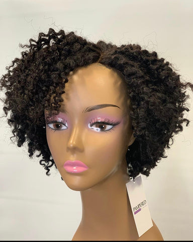 Custom Afro Kinky Closure Wig