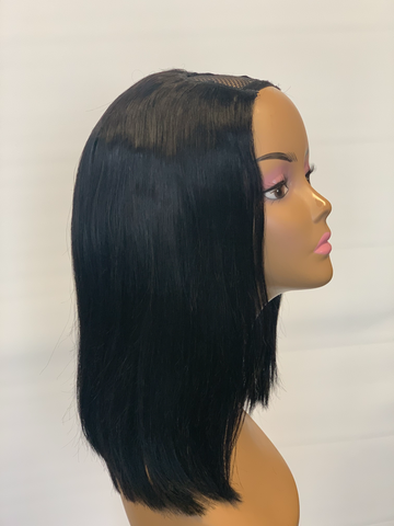 Brazilian Straight U Part Wig - Long Bob